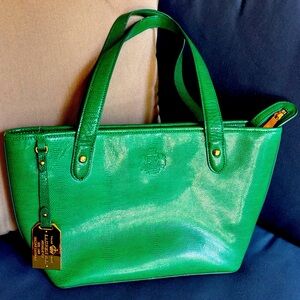 Vintage Ralph Lauren Shoulder bag, kelly green